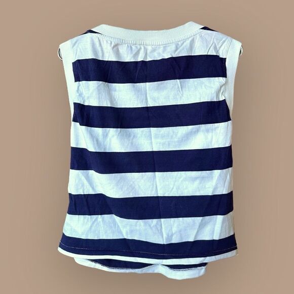 NWOT Anthropologie Maeve Tie-Front Wrap Tee - Picture 6 of 6